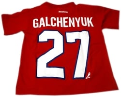 MONTREAL CANADIENS -  RED ALEX GALCHENYUK #27 T-SHIRT (CHILD)