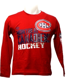 MONTREAL CANADIENS -  T-SHIRT LONG SLEEVES 