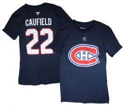MONTREAL CANADIENS -  T-SHIRT SHORT SLEEVES 22 -  COLE CAUFIELD