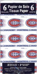 MONTREAL CANADIENS -  TISSUE PAPER (20 X 26 INCHES)