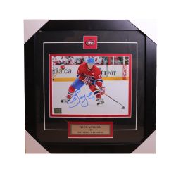 MONTRÉAL CANADIENS -  ALEX KOVALEV AUTOGRAPHED FRAME PHOTO (8