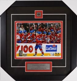 MONTRÉAL CANADIENS -  JURAJ SLAFKOVSKY AUTOGRAPHED FRAME PHOTO (8