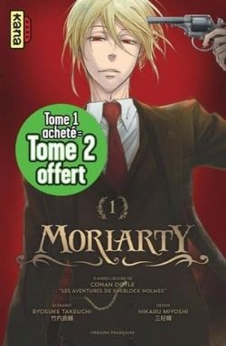 MORIARTY -  DISCOVERY PACK VOLUMES 01 AND 02 (FRENCH V.)