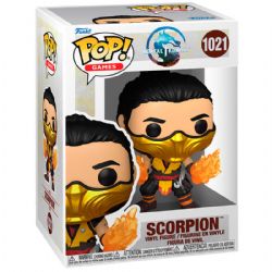 MORTAL KOMBAT -  POP! VINYL FIGURE OF SCORPION (4 INCH) -  MORTAL KOMBAT 1 1021