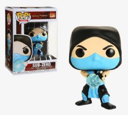 MORTAL KOMBAT -  POP! VINYL FIGURE OF SUB-ZERO (4 INCH) 536