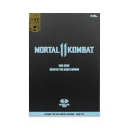 MORTAL KOMBAT -  SUB-ZERO FIGURE - GLOW IN THE DARK EDITION - GOLD LABEL -  MCFARLANE TOYS