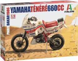 MOTORCYCLE -  YAMAHA TENERE 660CC 1986 1:9 -  ITALERI