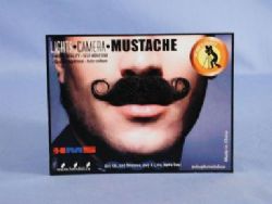 MOUSTACHES AND BEARDS -  BARBERSHOP MUSTACHE - BLACK