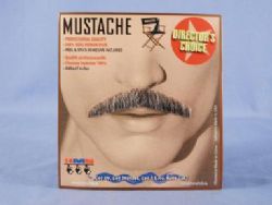 MOUSTACHES AND BEARDS -  MONSIEUR MUSTACHE - GREY