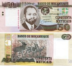 MOZAMBIQUE -  50 METICAIS 2006 (UNC) 144