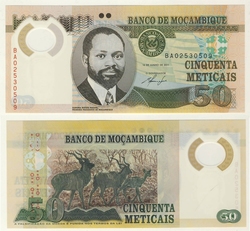MOZAMBIQUE -  50 METICAIS 2011 (UNC)