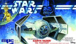 MPC -  1/32 - DARTH VADER'S TIE FIGHTER - A NEW HOPE -  STAR WARS