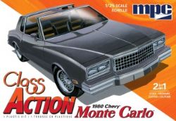 MPC PLASTIC MODEL -  1/25 - CHEVROLET MONTE CARLO CLASS ACTION 1980 967