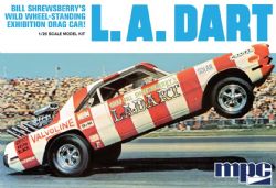 MPC PLASTIC MODEL -  1/25 - DODGE L.A. DART WHEELSTANDER 974