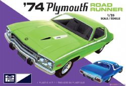 MPC PLASTIC MODEL -  1/25 - PLYMOUTH ROAD RUNNER 1974 920