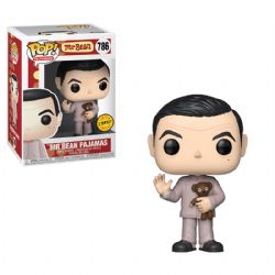 MR.BEAN -  POP! VINYL FIGURE OF MR.BEAN IN PAJAMAS (4 INCH) (CHASE) 786
