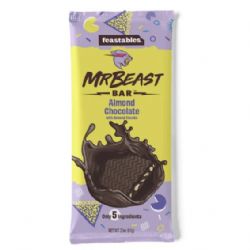 MR.BEAST -  ALMOND CHOCOLATE - FAMILY SIZE -  FEASTABLES