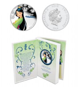 MULAN -  DISNEY PRINCESS (2016): MULAN -  2016 NEW ZEALAND COINS 04