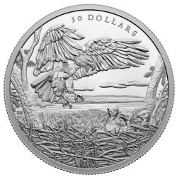 MULTIFACETED ANIMAL FAMILY -  BALD EAGLES -  2022 CANADIAN COINS 01