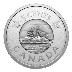 MULTILAYERED ENGRAVING COINS -  MULTILAYERED BEAVER -  2025 CANADIAN COINS 03