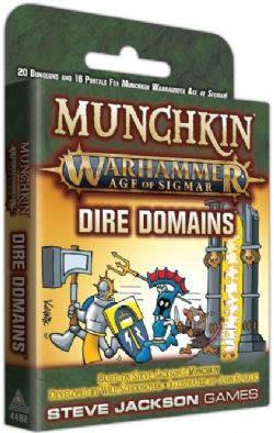 MUNCHKIN -  DIRE DOMAINS EXPANSION (ENGLISH) -  WARHAMMER : AGE OF SIGMAR