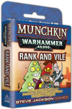 MUNCHKIN -  RANK AND VILE (ENGLISH) -  WARHAMMER 40,000