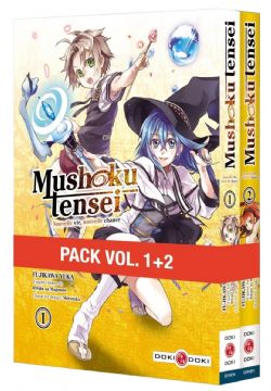 MUSHOKU TENSEI -  PACK DÉCOUVERTE TOMES 01 ET 02 (FRENCH V.) -  NOUVELLE VIE, NOUVELLE CHANCE