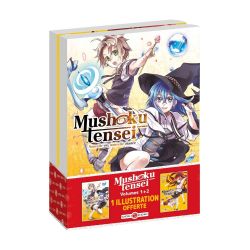 MUSHOKU TENSEI -  VOLUMES 01 ET 02 + 1 ILLUSTRATION OFFERTE (FRENCH V.) -  NOUVELLE VIE, NOUVELLE CHANCE