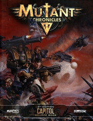 MUTANT CHRONICLES -  CAPITOL SOURCE BOOK (ENGLISH)