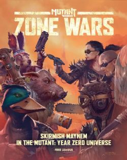 MUTANT YEAR ZERO -  CORE SET (ENGLISH) -  ZONE WARS