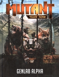 MUTANT YEAR ZERO -  GENLAB ALPHA (ENGLISH) -  CORE RULE YEAR ZERO ENGINE