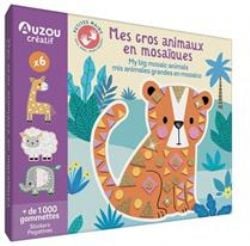 MY BIG MOSAIC ANIMALS (FRENCH V.) -  MY ARTIST BOX SET