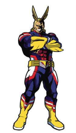 MY HERO ACADEMIA -  ALL MIGHT PIN (3INCHES) -  FIGPIN SERIES 1