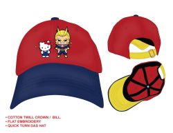 MY HERO ACADEMIA -  HELLO KITTY AND ALL MIGHT CAP