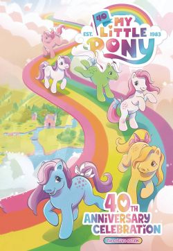 MY LITTLE PONY -  40TH ANNIVERSARY CELEBRATION (HARDCOVER DELUXE EDITION) (ENGLISH V.) 01