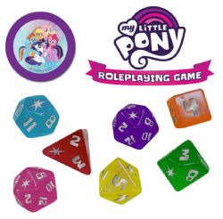 MY LITTLE PONY -  DICE SET -  TAILS OF EQUESTRIA