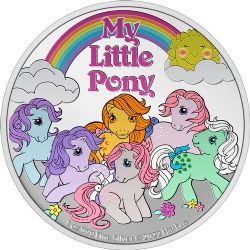 MY LITTLE PONY -  MY LITTLE PONY CLASSIC: THE ORIGINAL SIX PONY FRIENDS -  2022 NEW ZEALAND COINS 01