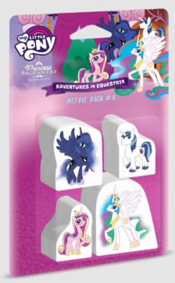 MY LITTLE PONY -  PRINCESS PAGEANTRY EXPANSION MEEPLE PACK #4 (ENGLISH) -  ADVENTURES IN EQUESTRIA