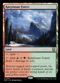 Modern Horizons 3 Commander -  Karplusan Forest