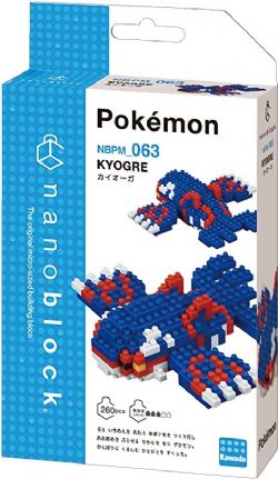 NANOBLOCK -  KYOGRE (260 PIECES) -  POKEMON NBPM_063