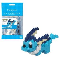 NANOBLOCK -  VAPOREON (140 PIECES) -  POKEMON NBPM_020