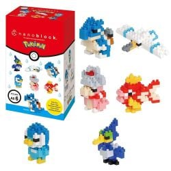 NANOBLOCK -  WATER TYPE SET 1 -  POKEMON