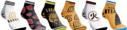 NARUTO -  6 PAIRS OF ANKLE SOCKS