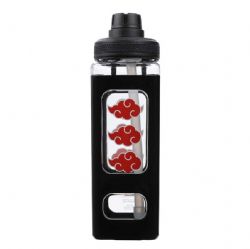 NARUTO -  AKATSUKI SQUARE PLASTIC WATER BOTTLE (24OZ)