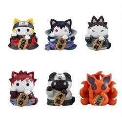 NARUTO -  BLIND BOX MINI FIGURE - NYARUTO SHIPPUDEN : LUCKY CAT FORTUNE -  MEGA CAT PROJECT