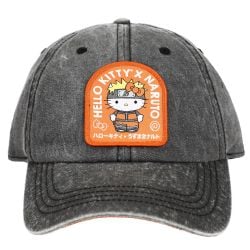 NARUTO -  DAD HAT WITH PATCH -  HELLO KITTY X NARUTO