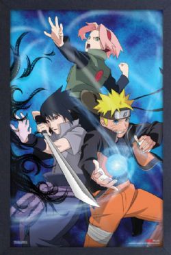 NARUTO -  GROUP FIGHT POSE PICTURE FRAME (13