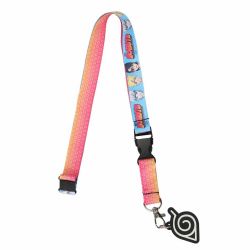 NARUTO -  LANYARD WITH LOGO KEYCHAIN -  BORUTO