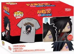 NARUTO -  POP! VINYL FIGURE OF MADARA UCHINA + T-SHIRT (4 INCH) 726