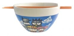 NARUTO -  RAMEN BOWL & CHOPSTICKS -  NARUTO SHIPPUDEN X SANRIO